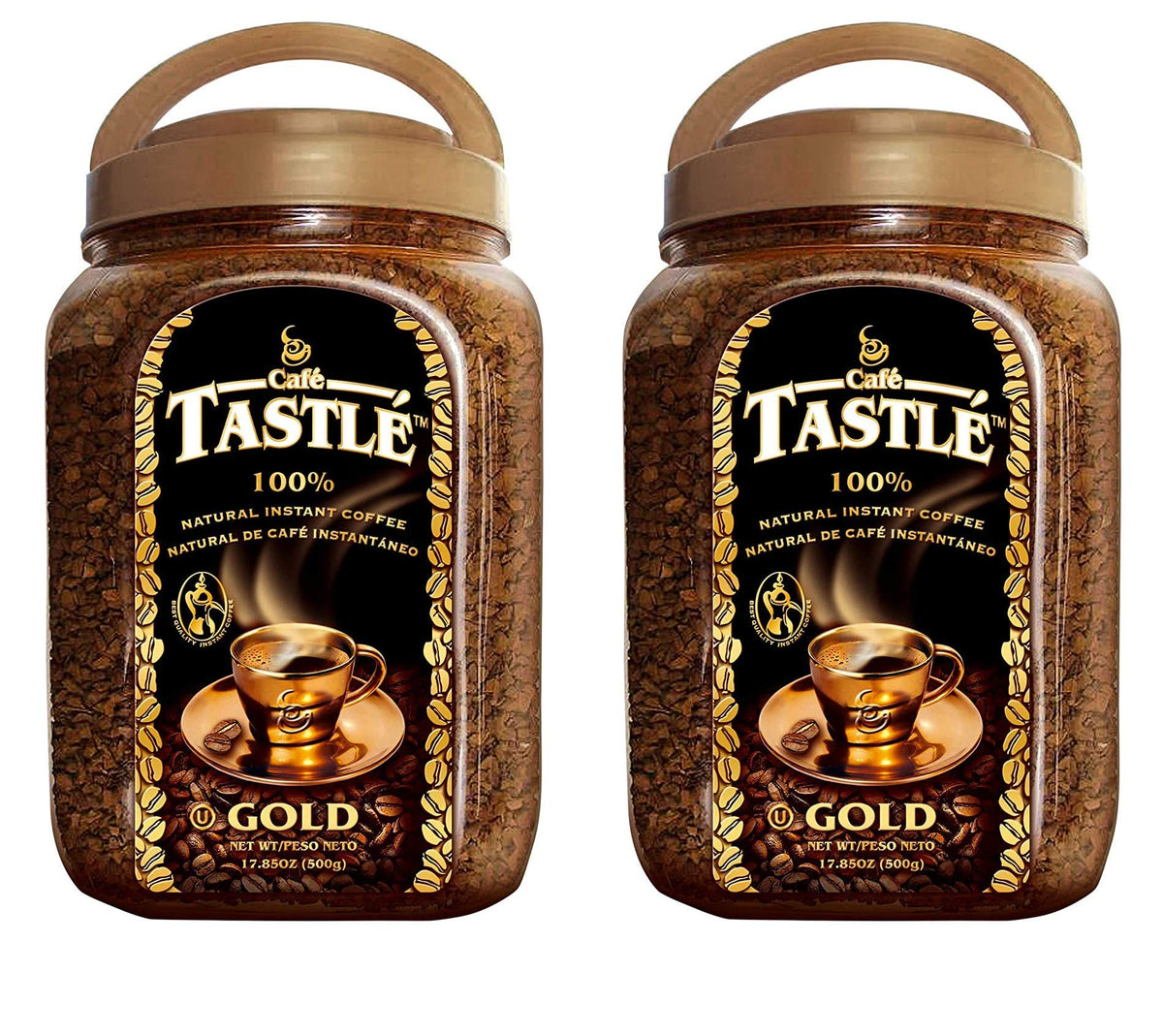 Gold Freeze Dried Instant Coffee 2 Jars 35.70 Oz J14975
