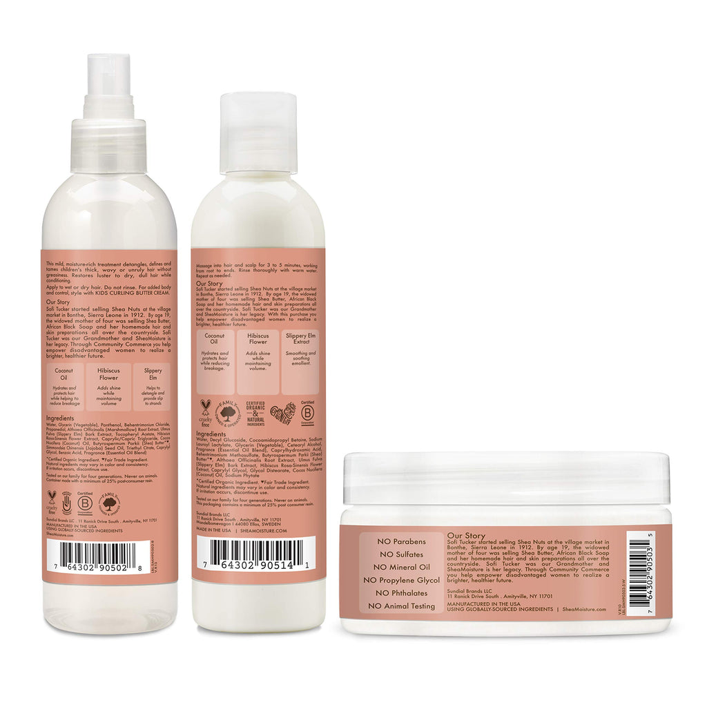 Kids Curl Care 3-Piece Set L7344
