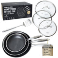 8/10/12" Stainless Steel Nonstick Pan Set I2469