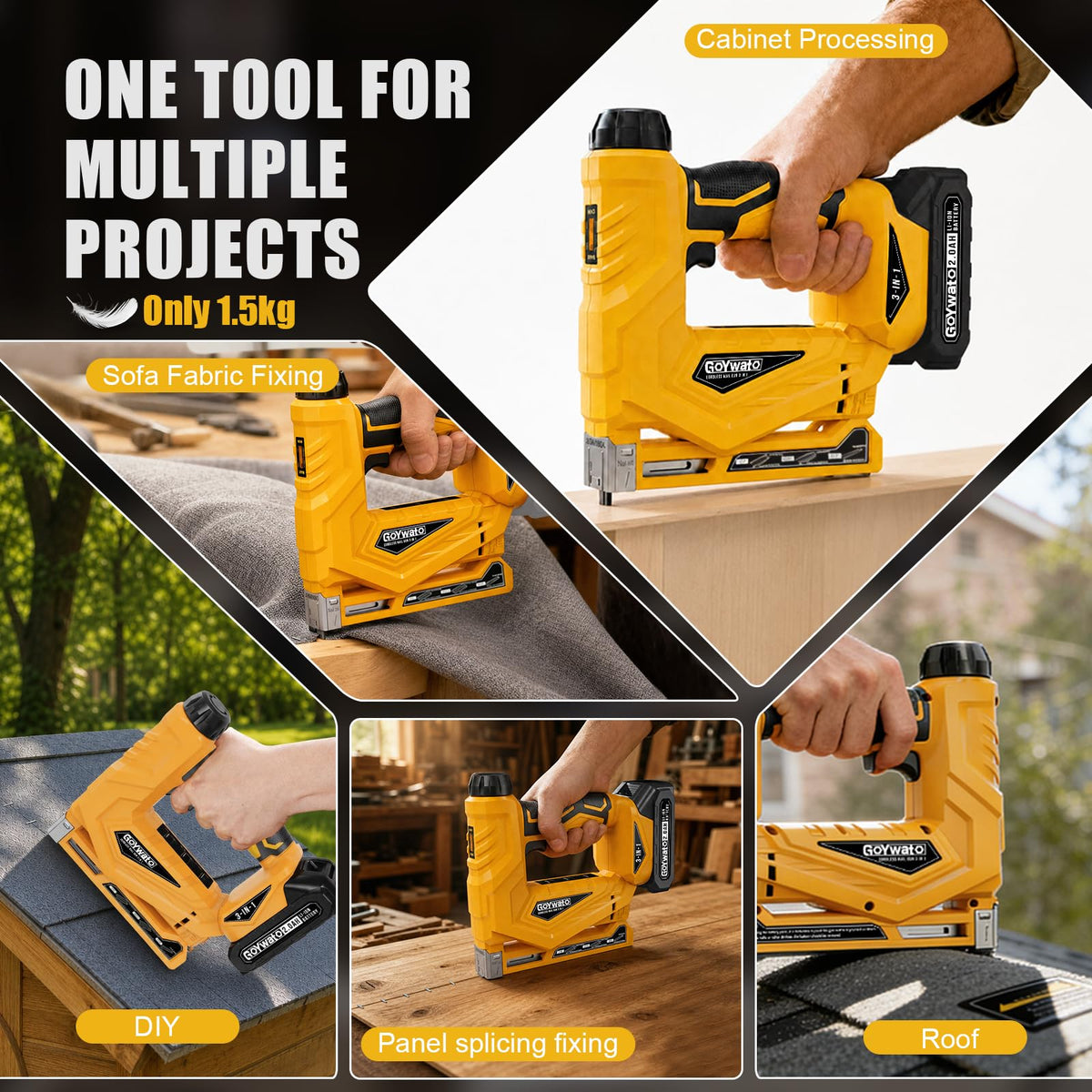 21V Cordless Staple Gun B310594