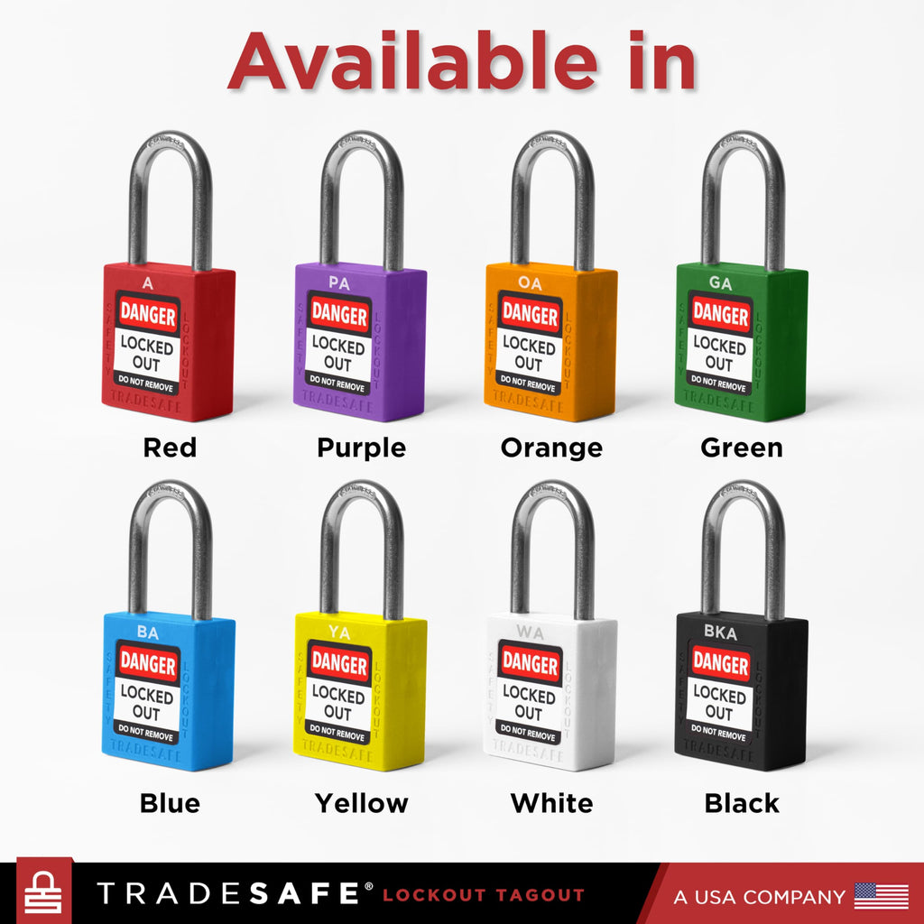 10 Blue Keyed Alike Locks G750