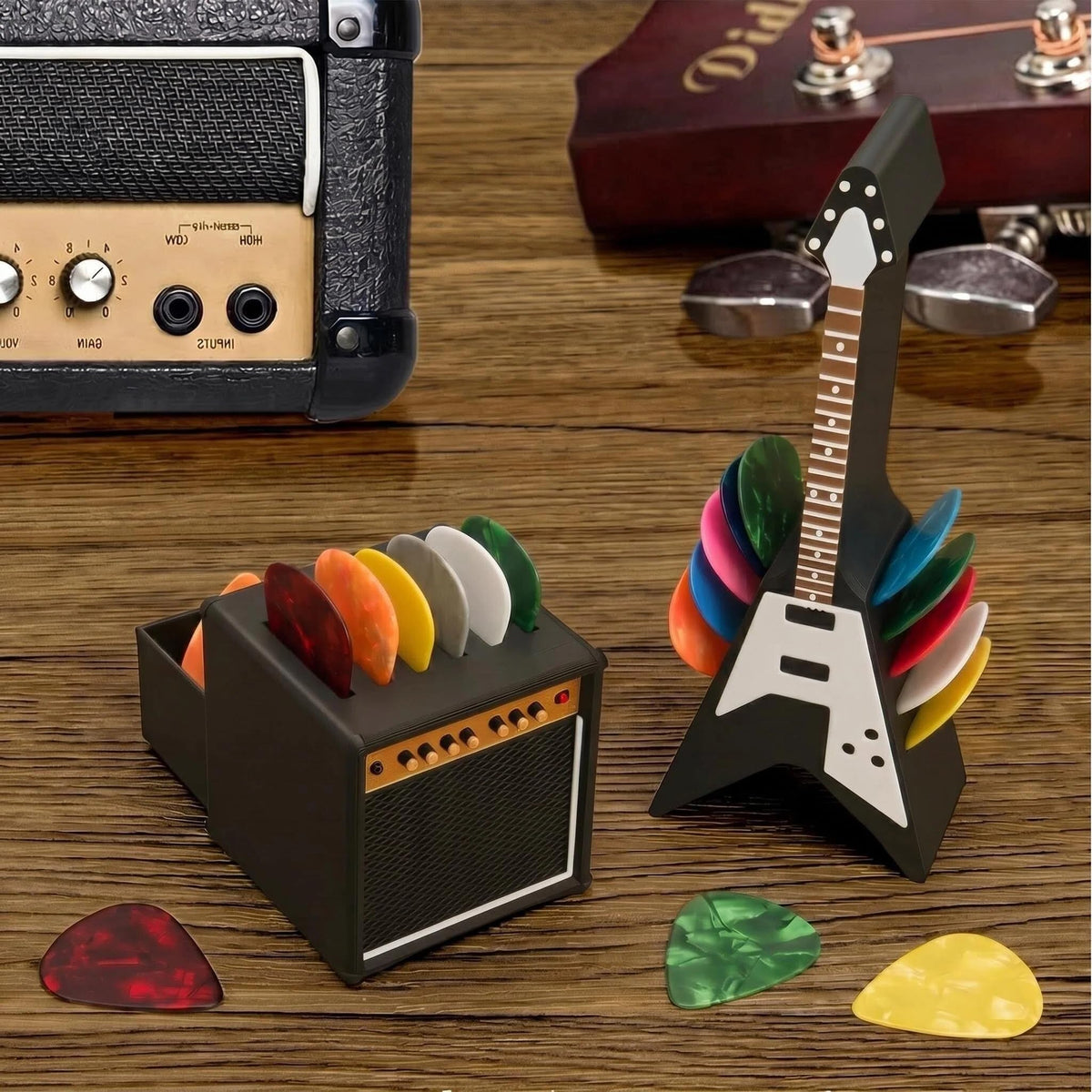 Guitar Picks Holder Box Set B14677