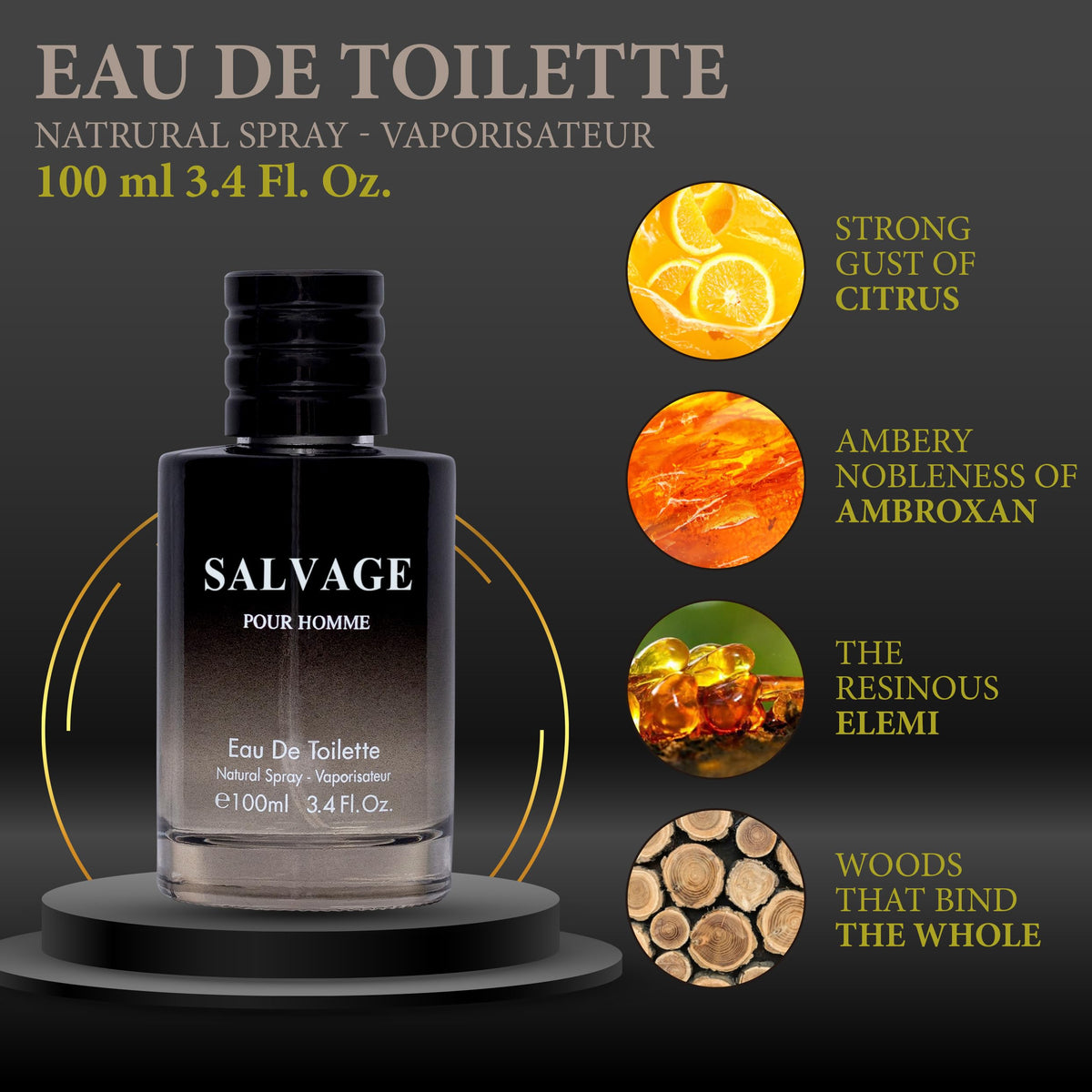 Men's Eau De Toilette Spray 3.4 Oz V55492