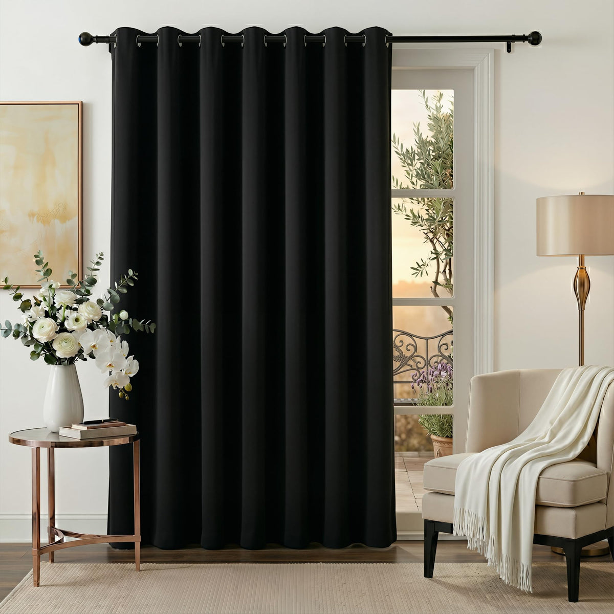 Extra Wide Blackout Curtains W332172