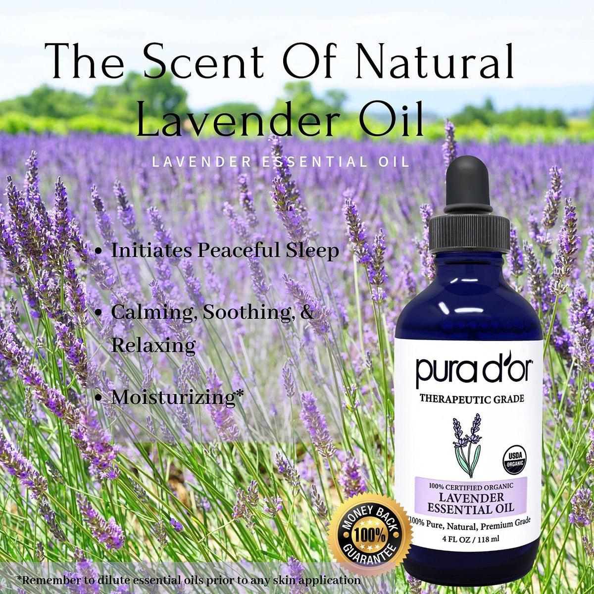 Organic Frankincense & Lavender Essential Oils 4oz W6995