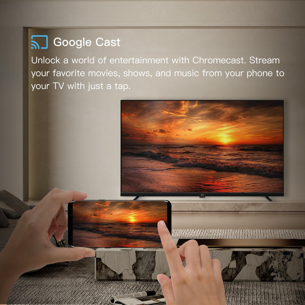 32-inch Smart TV HD 720p with Google TV U624