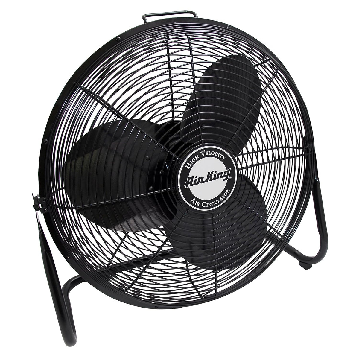 20-Inch High Velocity Pivoting Floor Fan, Black T87018