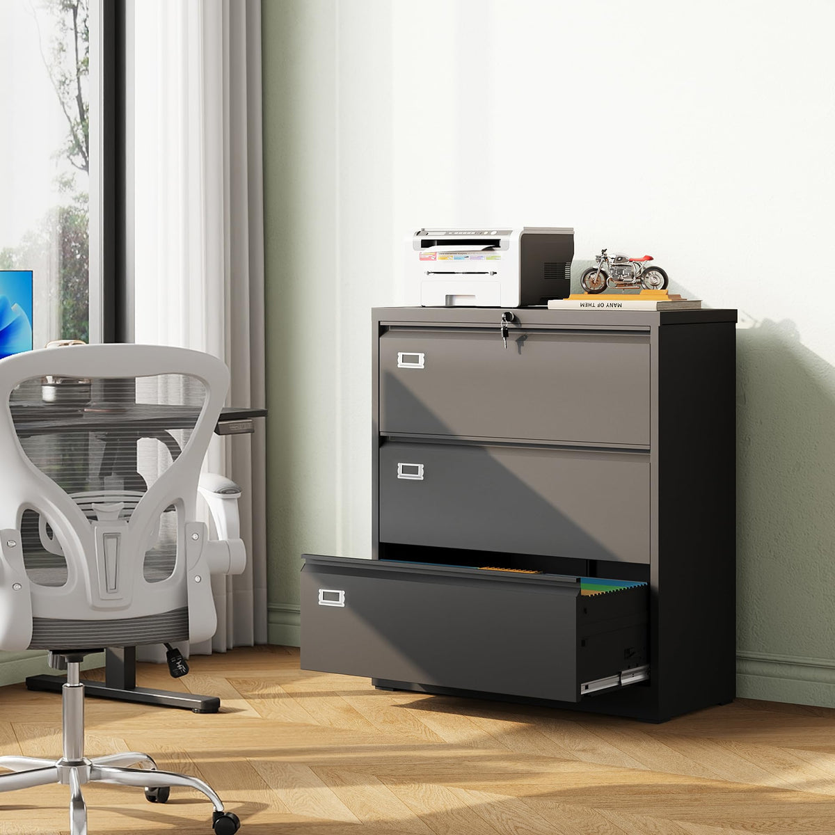 3 Drawer Lateral File Cabinet L569108