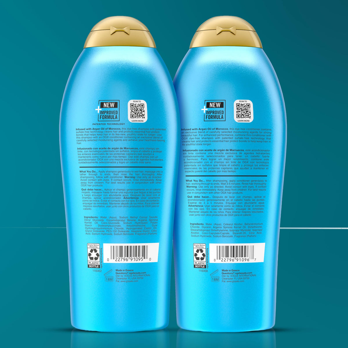 Argan Oil Shampoo & Conditioner 2 x 25.4 fl. oz C294966