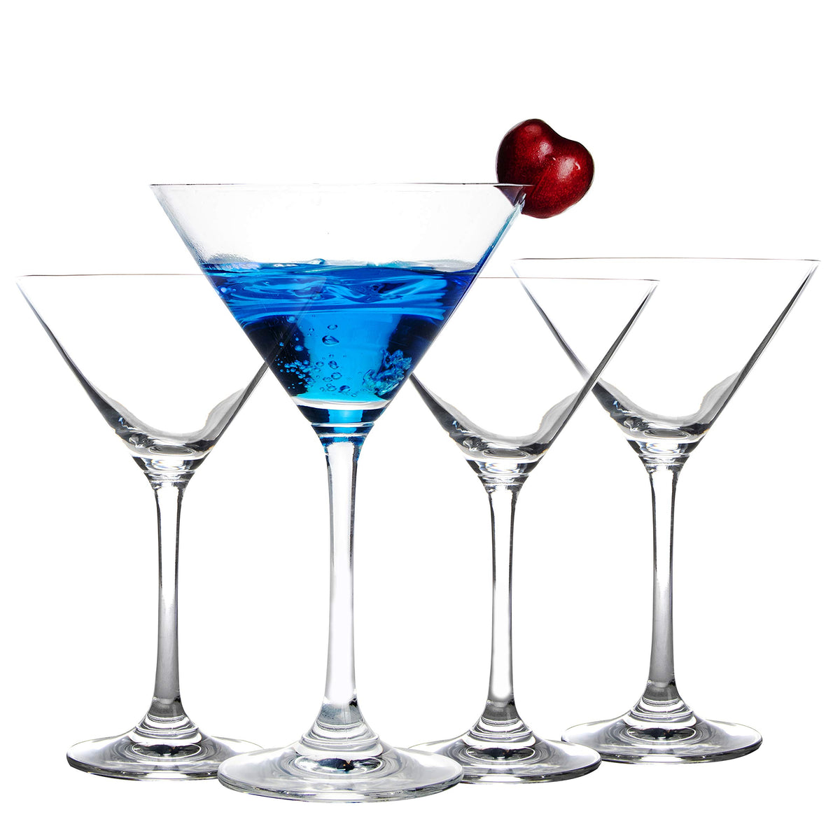 Clear 9 Ounce Set of 4 Martini Cocktail Glasses E343857