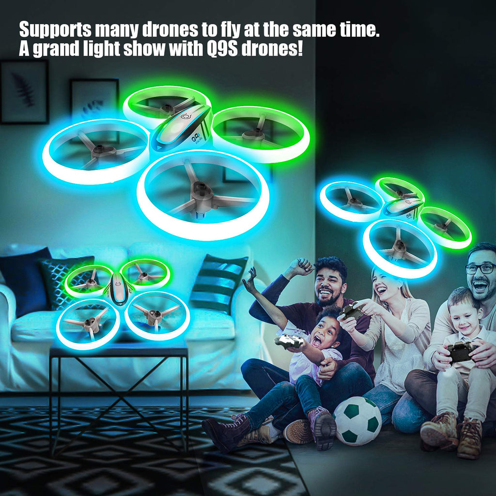 RC Drone with Altitude Hold and Headless Mode, 2 Batteries and Remote Control Y896114