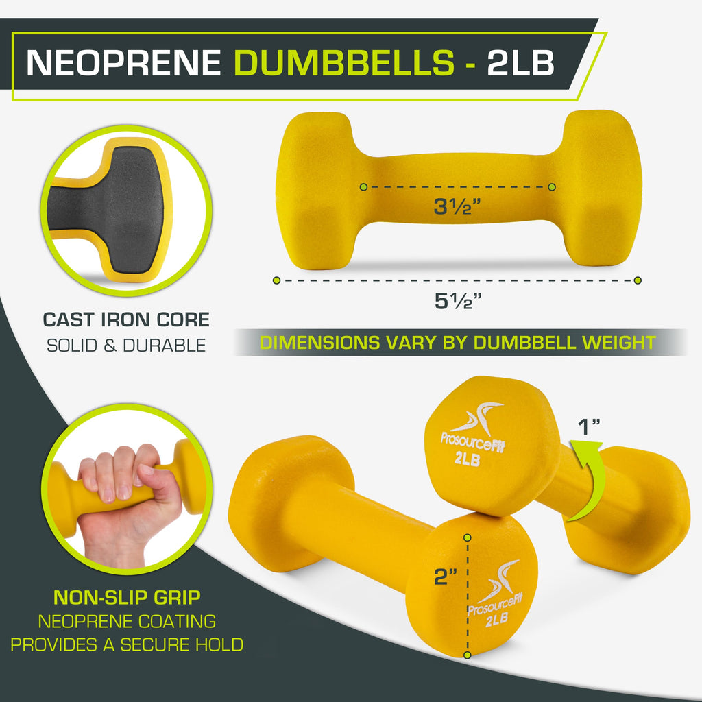 Neoprene Dumbbell Non-Slip Grip V435704
