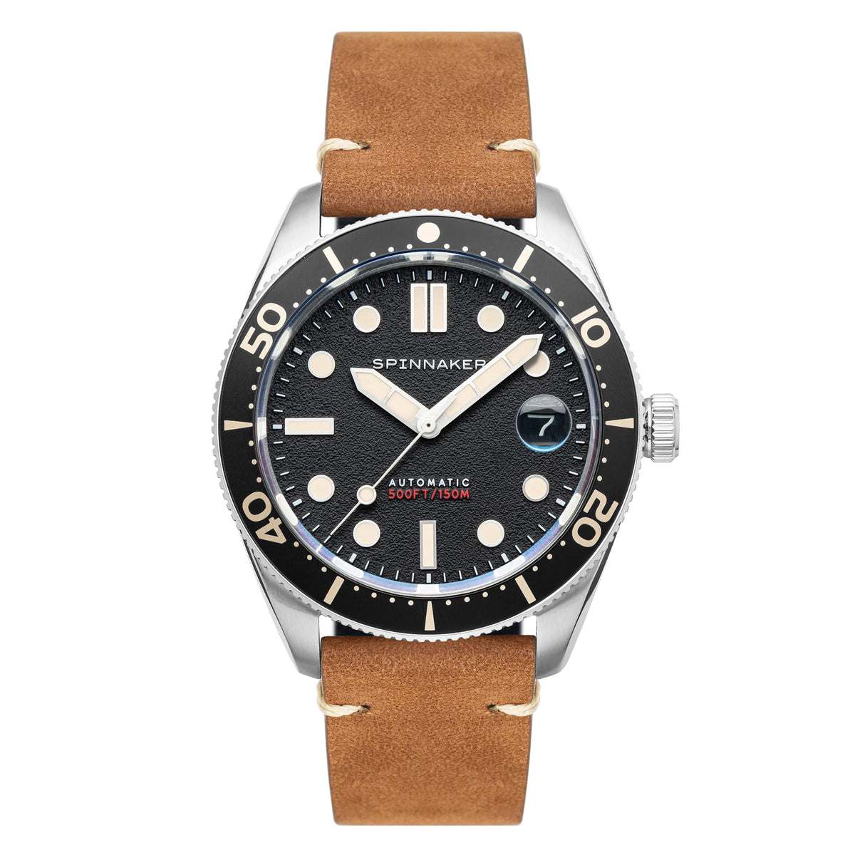 Men's Automatic Dive Watch 40mm Stainless Steel 150m R323