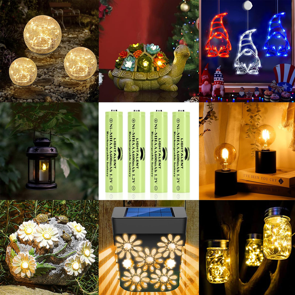 Ni-MH AAA Rechargeable Batteries 1.2V Pre-Charged 12pack Y43007