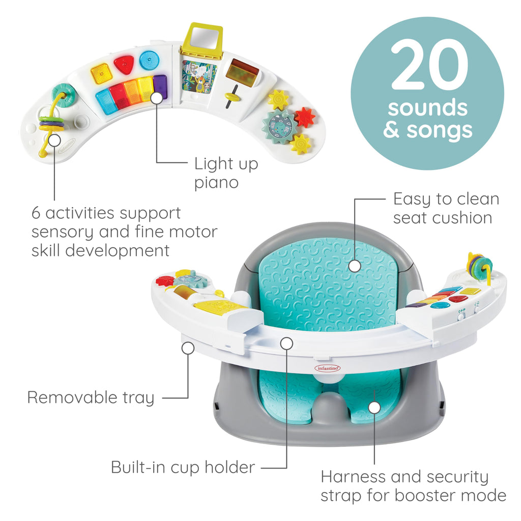 3-in-1 Discovery Seat & Booster, Teal V28235