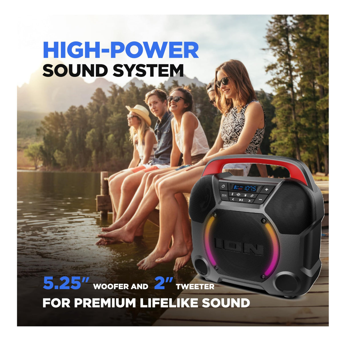 Portable Speaker - Black E1653