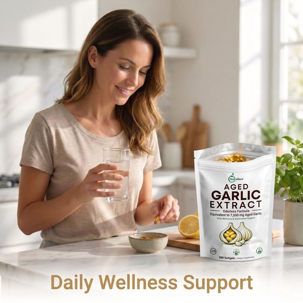 Aged Garlic Extract Softgels, 300 Softgels A88705