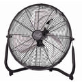 Black 3 Speed Metal Floor Fan T3633