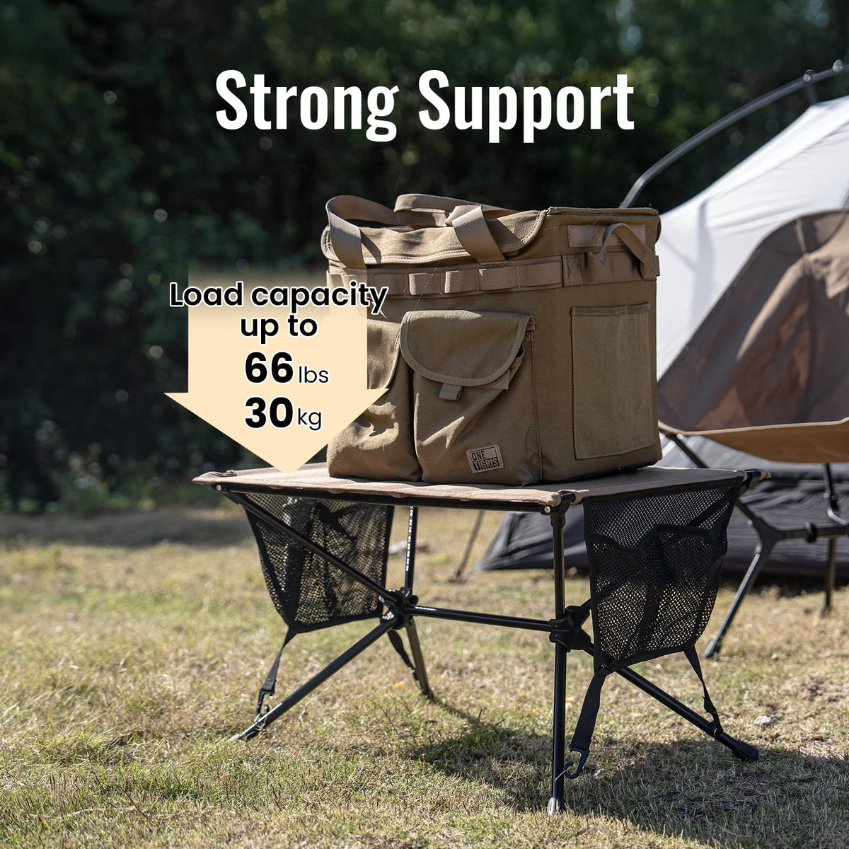Ultralight Foldable Camping Table 2.4 lbs Y272050