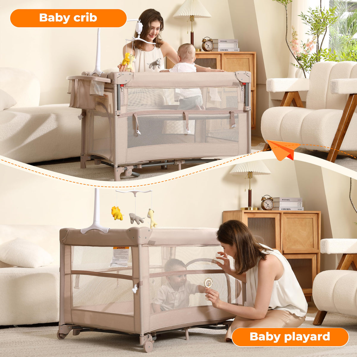 4 in 1 Baby Playard L33470