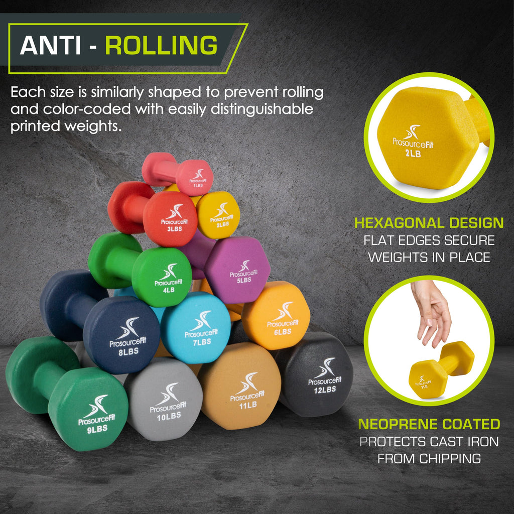 Neoprene Dumbbell Non-Slip Grip V435704